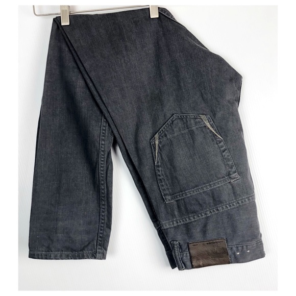 Allsaints Skinny Runner Grey Denim Jean 